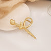Gold Rosebud Clip