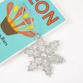 Rhinestone Flower Snowflake Christmas Tree Hanging Ornaments view 7