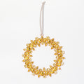 Rhinestone Circular Wreath Christmas Tree Hangers Ribbon 3 Colors view 5