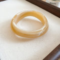 Irregular Marbled Acrylic Resin Bangle Bracelets 7 Colors view 8