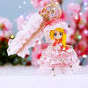 Pink Bonnet-Doll