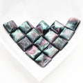 Black Shell Pattern Square Resin Cabochons for Jewelry Making view 4