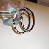Pink Stripe Hoop