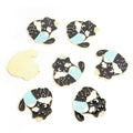 Cat Paw and Cat Enamel Pendant Charms in Six Styles view 9