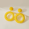 Yellow Round Rings