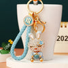 Sky-Blue-Fortune Blue-Strawberry-Rabbit