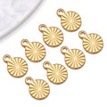 Gold-Tone Heart and Star Metal Charms with 16 Listed Options view 8