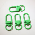 Colorful Swivel Lobster Clasps in Ten Painted Finishes view 12