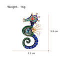 Horse Enamel Metal Brooch Pin for Jackets and Lapels view 2