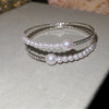 Silver Pearl Cuff