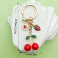 Cherry Charm Keychains in 33 Pictured Variations for Bags and Keys view 6