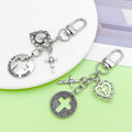 Heart Charm Keychains in 18 Pictured Variations for Bags and Keys view 1