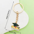 Graduation Charm Keychains Featuring Graduation Cap Across 31 Pictured Variations view 9