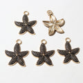 Colorful Enamel Starfish Charms in Ten Assorted Options view 11