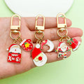 Christmas Charm Keychains in 45 Pictured Variations for Bags and Keys view 2