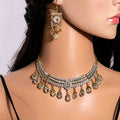 Nine Necklace and Earring Statement Jewelry Sets in Mixed Colors view 2