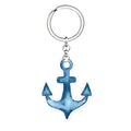 Acrylic Nautical Keychain Six Styles Ship Wheel Anchor view 8