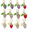 Heart Charm Keychains in 26 Pictured Variations for Bags and Keys view 5