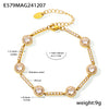 Gold Halo Bracelet