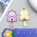Metallic Cat Metal Charms with 11 Listed Options for DIY Jewelry Making view 12