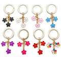Flower Charm Keychains in 9 Pictured Variations for Bags and Keys view 5