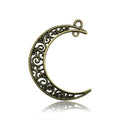 Gold-Tone Moon Metal Charms with 4 Listed Options for DIY Jewelry Making view 7