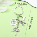 Heart Charm Keychains in 13 Pictured Variations for Bags and Keys view 6
