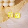 Yellow Bow Square