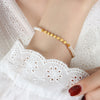 Gold Pearl Bracelet
