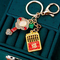 Chinese Ruyi and Abacus Charm Keychains in Eighteen Distinct Designs view 2