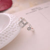 Silver Letter H