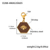 Brown Bee Charm