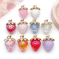 Iridescent Strawberry Glossy Charms with 33 Listed Options view 1