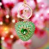 Light-Green Plain-Mermaid-Heart
