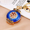 Royal-Blue Fortune-Plaque