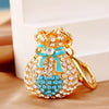 Sky-Blue Heart-Pouch