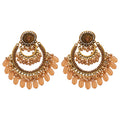 Ornate Beaded Chandelier Earrings in Nine Colors Jewelry Accessory view 5