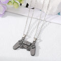 Two Piece Magnetic Game Controller Pendant Couple Necklace Sets view 6