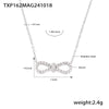 Steel Infinity Necklace