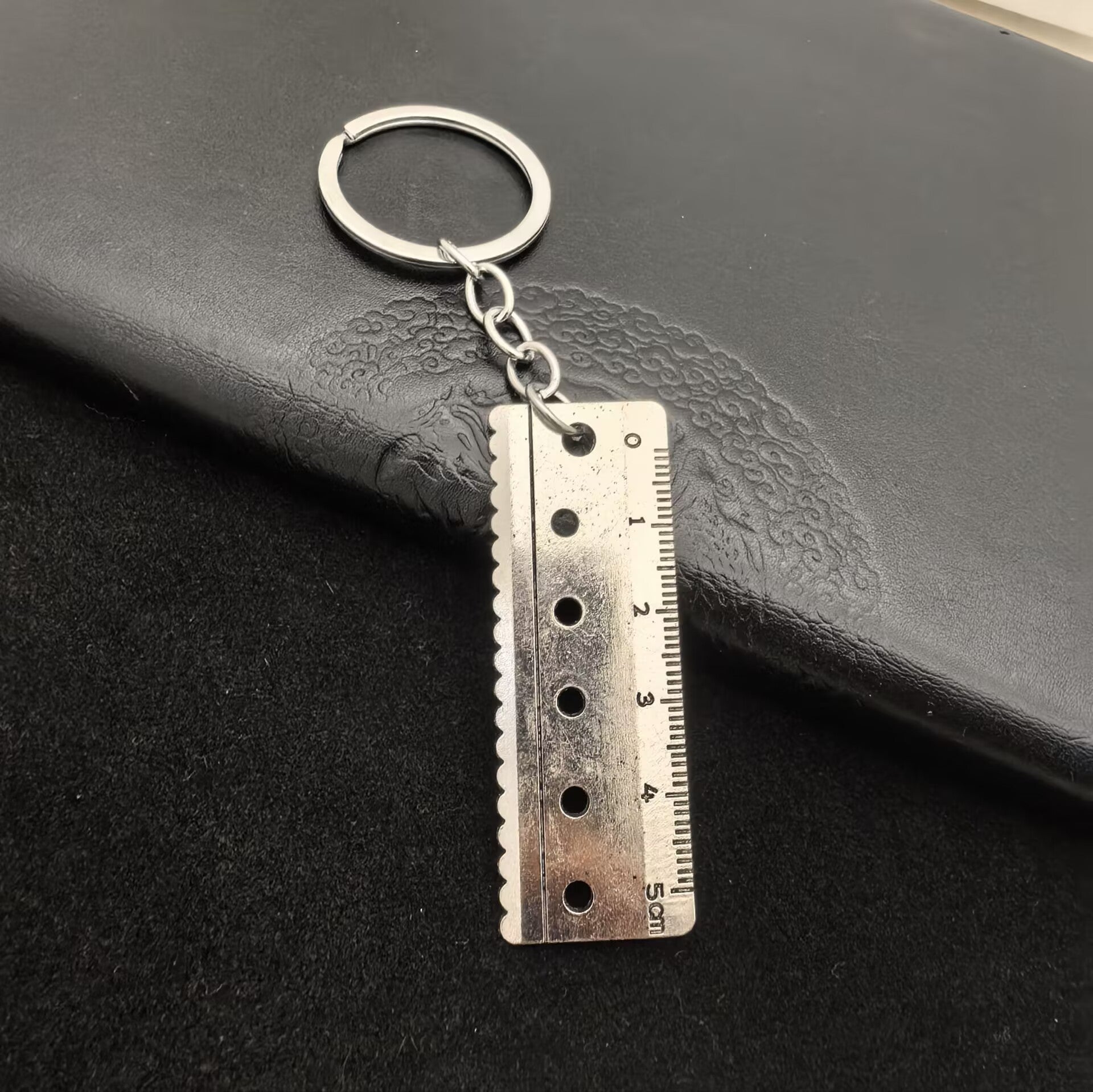 Mini Portable Caliper Metal Keychain for Jewelry, Beads and Small Crafts