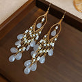 Colorful Beaded Chandelier Hook Earrings Fashion Jewelry view 7