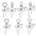 Butterfly Charm Keychains in 8 Pictured Variations for Bags and Keys view 1