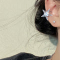 Starfish Stud and Drop Earrings in Five Designs with Polished Metal Accents view 2