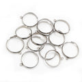 Stainless Steel Open Ring Components with Small Attachment Loops view 7