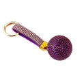Solid Crystal Ball Keychains in Eleven Colors plus Assorted Option view 5