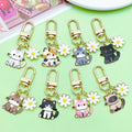 Cat Charm Keychains in 59 Pictured Variations for Bags and Keys view 2