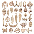 Metallic Seashell Metal Charms with 32 Listed Options view 5