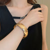Gold Rounded Cuff