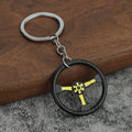 Three-Spoke Steering Wheel Keychain in Five Colors view 6