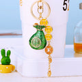 Chinese Fortune Pouch Keychains with Fortune Cords and Loose Loops view 8